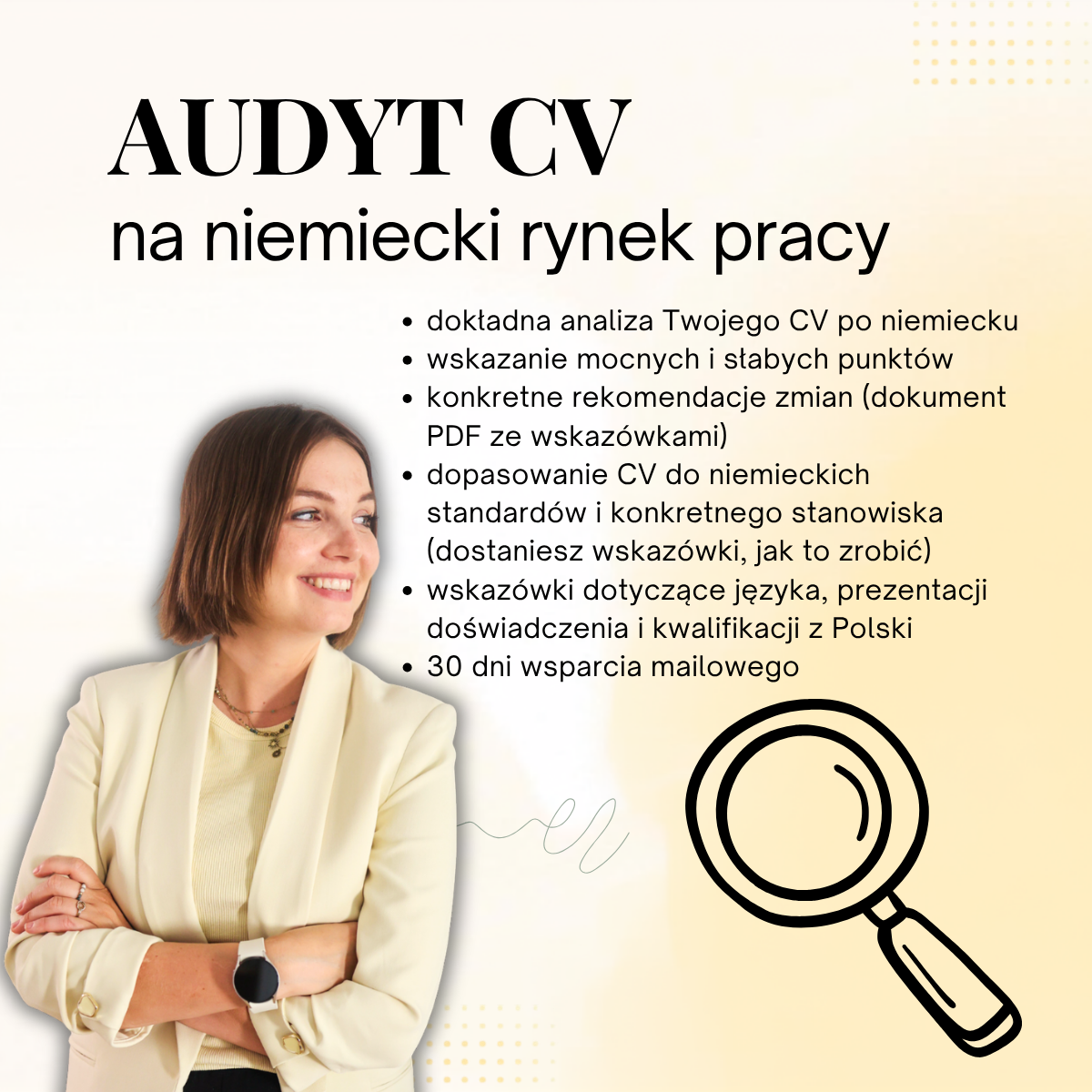 Audyt CV na niemiecki rynek pracy