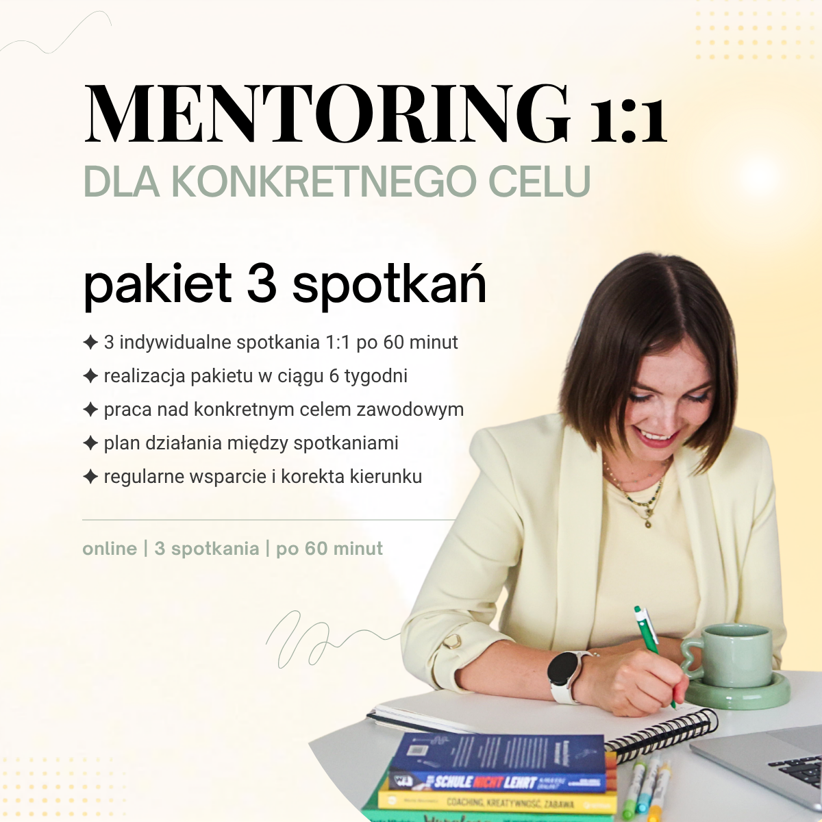 Mentoring 1:1 na niemiecki rynek pracy | 3 spotkania