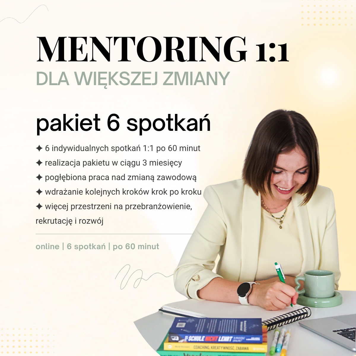 Mentoring 1:1 na niemiecki rynek pracy | 6 spotkań
